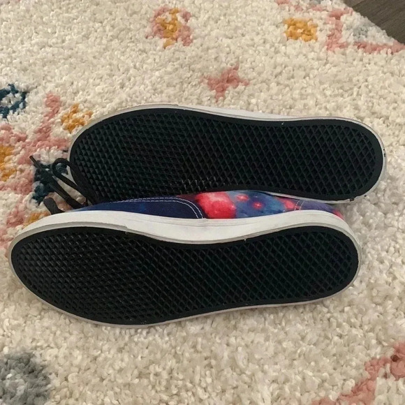 Vans Authentic Lo Pro Cosmic Galaxy Sneakers Size 6.5 - Picture 7 of 7